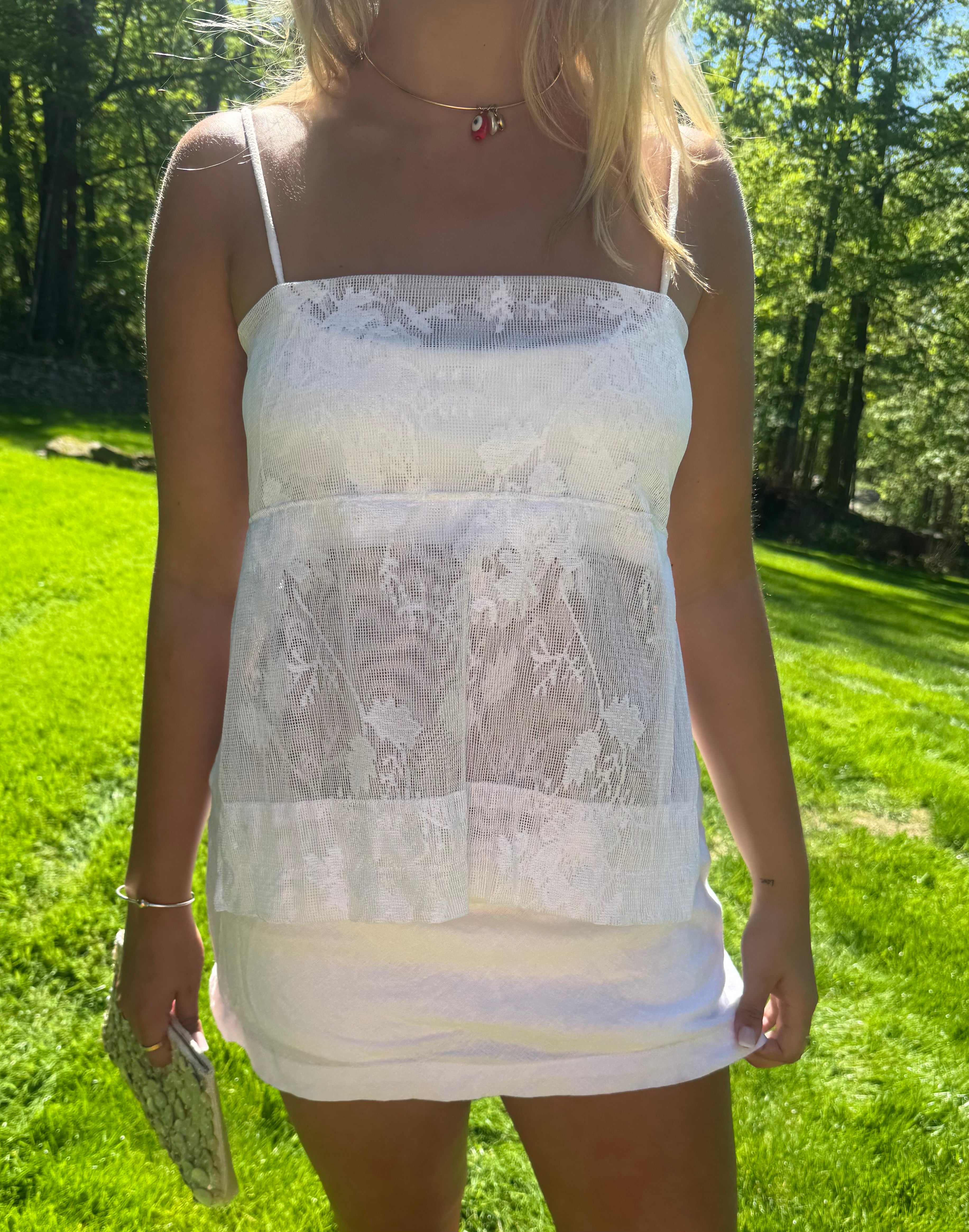lace angel top