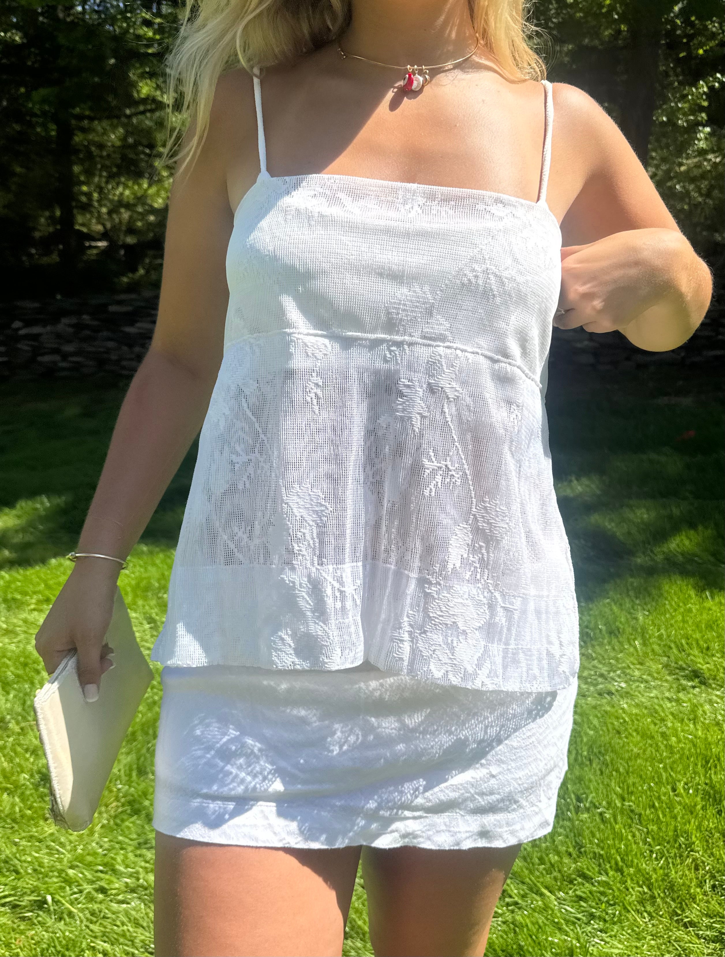 lace angel top
