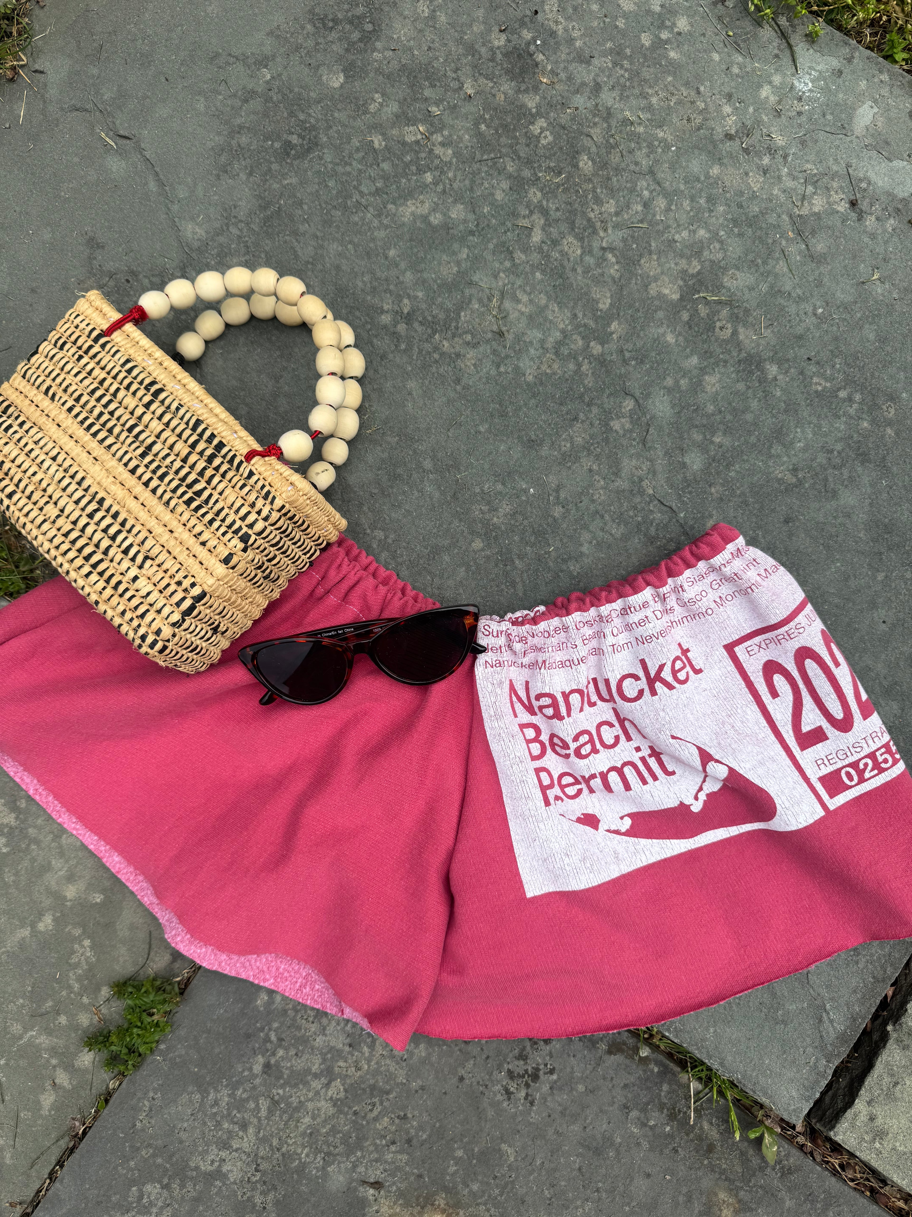 reworked nantucket red shorts