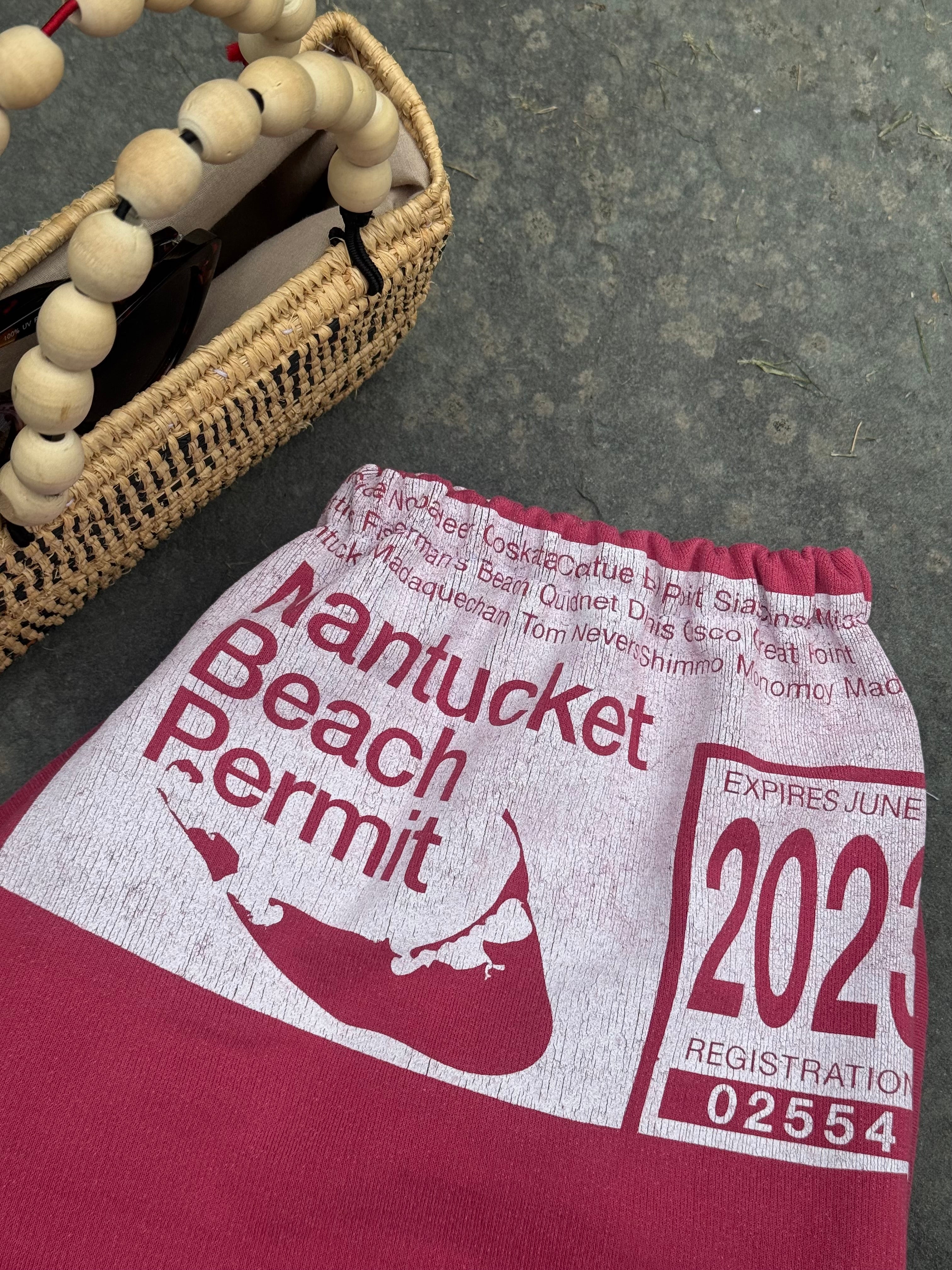 reworked nantucket red shorts